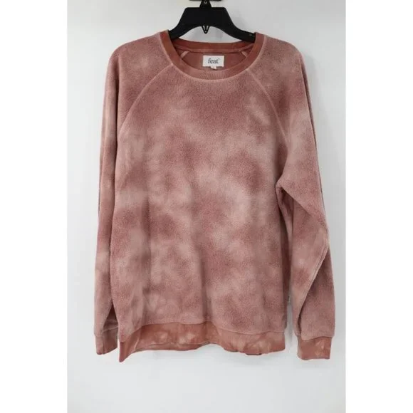 feat Shirts Feat Mens Crew Neck Long Sleeve Tie Dye Sweatshirt